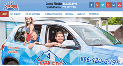 Desktop Screenshot of 4cornersinsurance.com